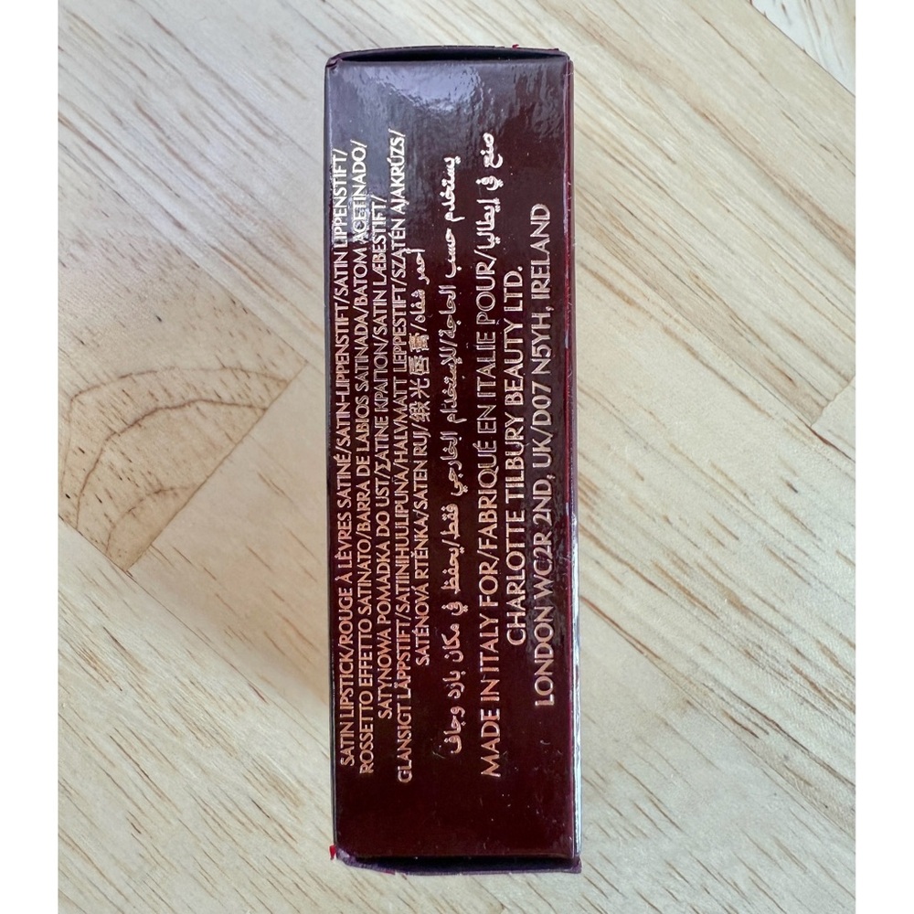 NWT NIB Charlotte Tilbury K.I.S.S.I.N.G Lipstick (Nude Kate) - Picture 6 of 14